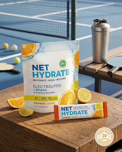 Orange Lemon Hydration Drink Mix | (Pack of 28 Sticks)
