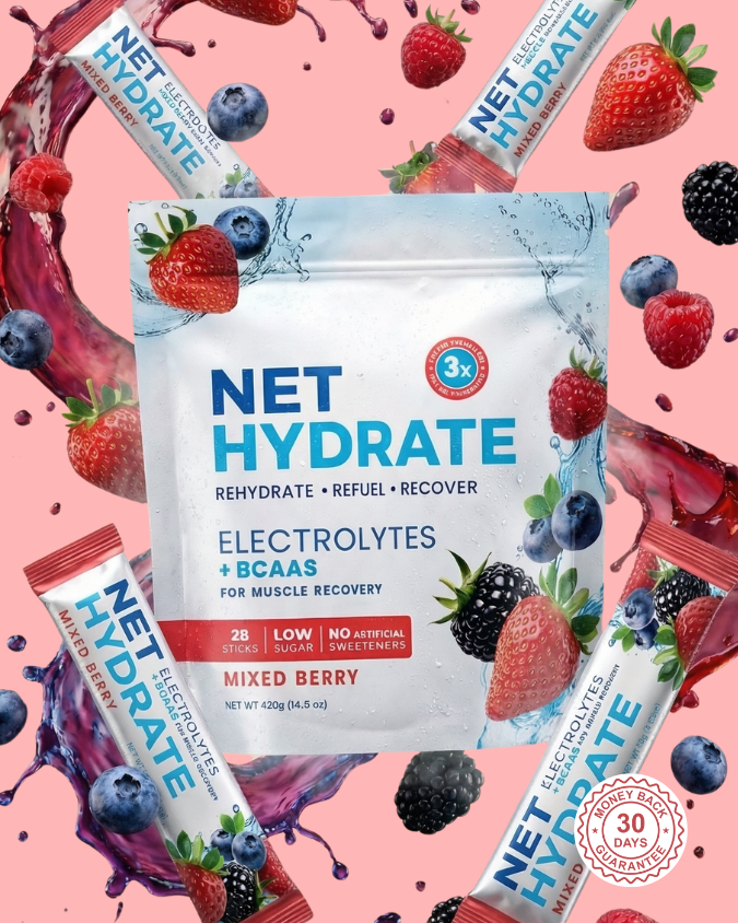 Mixed Berry Hydration Drink Mix | (Pack of 28 Sticks)