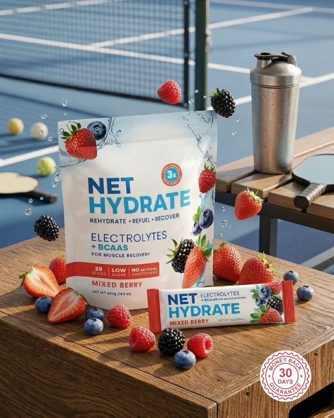 Mixed Berry Hydration Drink Mix | (Pack of 28 Sticks)